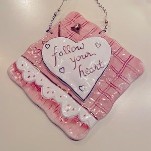 Follow Your Heart Wall Decor